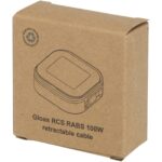 Gloas 5-in-1 recycled retractable data sync and 100W fast charge cable with smartphone tool kit - Image 3