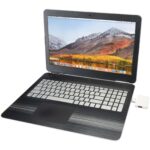 Gaia 4-port USB hub with USB-A and Type-C output and dual input - made from recycled plastic - Image 5