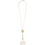 Adhab smartphone lanyard with bamboo details