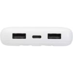 Adhil 10.000 mAh 10W recycled plastic power bank with 2 built-in cables - Image 8