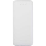 Adhil 10.000 mAh 10W recycled plastic power bank with 2 built-in cables - Image 4