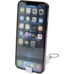 Aggia recycled plastic phone stand with fidget toy