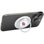 Albali recycled plastic magnetic phone holder with ring stand - Image 2