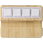 Algol recycled plastic phone stand and fidget toy with bamboo details - Image 3