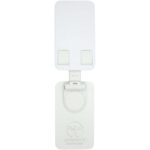 Alhena recycled plastic foldeable phone holder with metal desk stand - Image 2