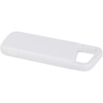 Alkes 5000 mAh 12W recycled plastic water resistant power bank with carabiner - Image 6