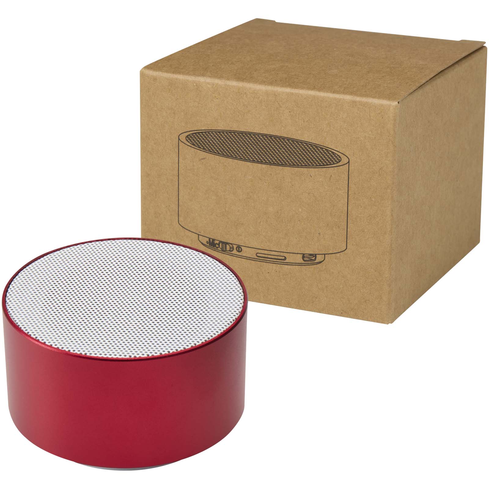 12448621 Ankaa 3W recycled aluminium wireless Bluetooth speaker - Image 1