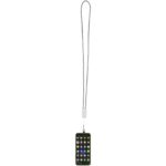 Anser recycled plastic smartphone lanyard with 27W 5-in-1 built-in cable - Image 4