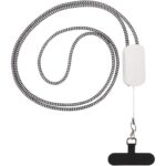 Anser recycled plastic smartphone lanyard with 27W 5-in-1 built-in cable - Image 3