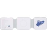 Armus 3-in-1 15W recycled plastic foldable wireless charger - Image 2