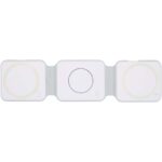 Armus 3-in-1 15W recycled plastic foldable wireless charger - Image 4