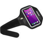 Haile reflective smartphone bracelet with transparent cover - Image 5