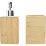 Hedon 3-piece bamboo bathroom set - Image 4