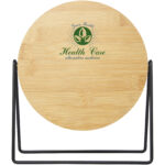 Hyrra bamboo standing mirror - Image 2