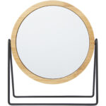 Hyrra bamboo standing mirror - Image 4