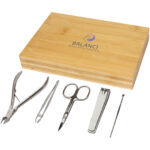 Ladia 5-piece bamboo manicure set - Image 2