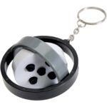 Spinx recycled plastic gyroscope fidget keychain - Image 5