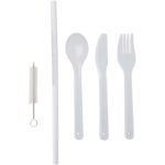 Runa cutlery set with bamboo lid - Image 5