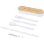 Runa cutlery set with bamboo lid - Image 2