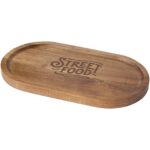 Edge acacia wood serving tray - Image 2