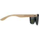 Hiru rPET/wood mirrored polarized sunglasses in gift box - Image 3