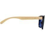Tan sunglasses with bamboo temples - Image 2