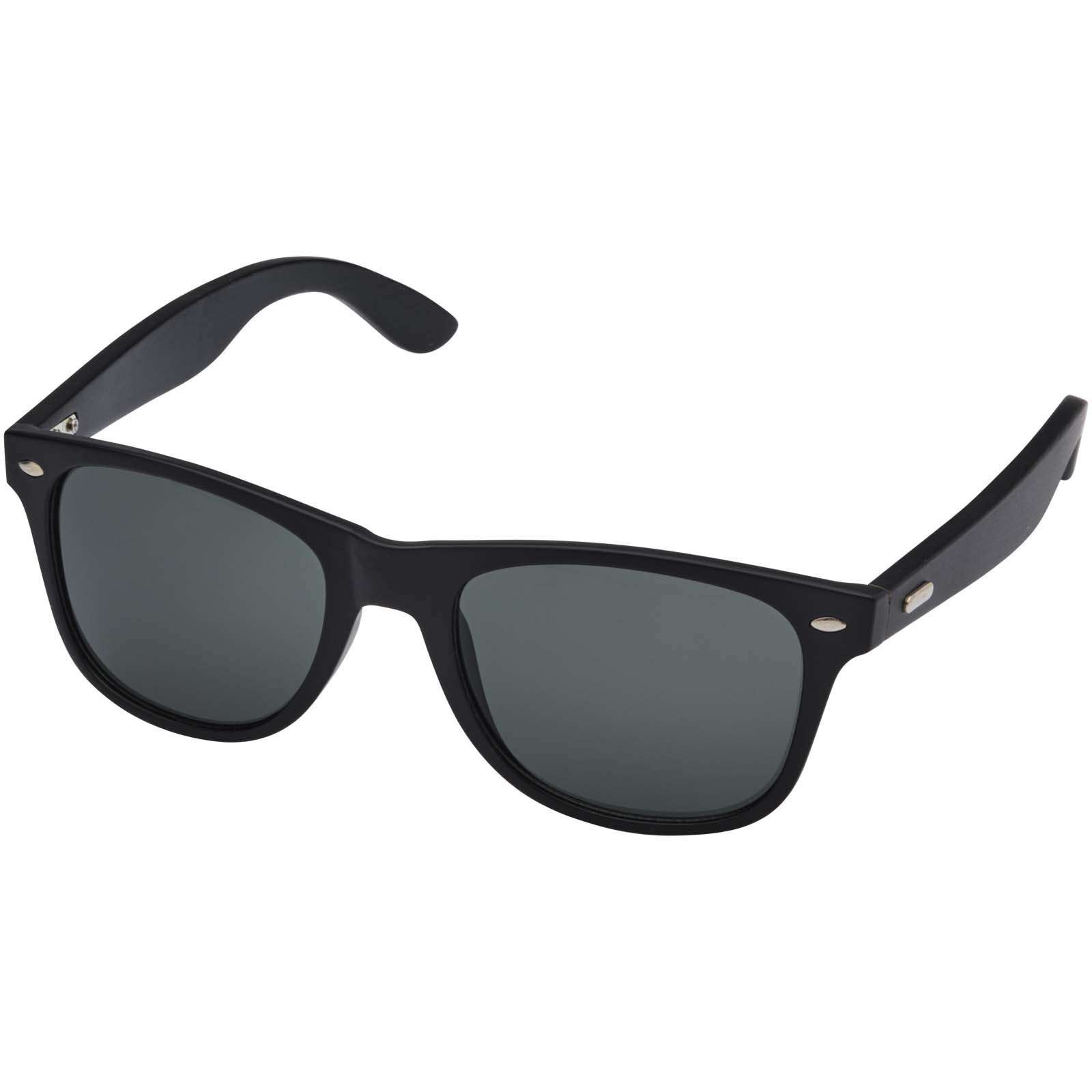 12705490 Arlo bamboo sunglasses with black coating - Image 1