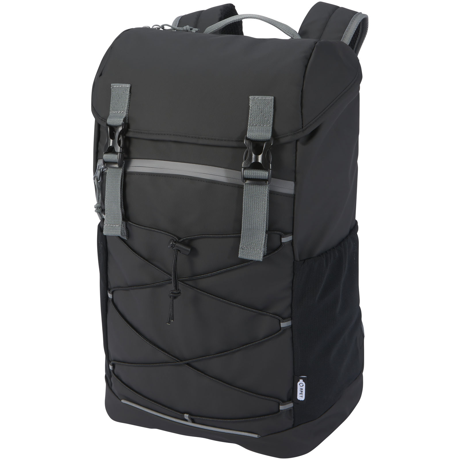 13004490 Aqua 15.6" GRS recycled water resistant laptop backpack 23L - Image 1