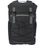 Aqua 15.6" GRS recycled water resistant laptop backpack 23L - Image 3