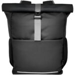 Aqua 15" GRS recycled water resistant roll-top bike bag 20L - Image 5