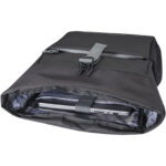 Aqua 15" GRS recycled water resistant roll-top bike bag 20L - Image 6