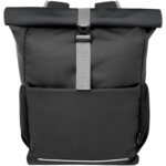 Aqua 15" GRS recycled water resistant roll-top bike bag 20L - Image 3