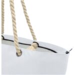 Panama GRS recycled beach cooler tote bag with cord handles 23L - Image 7