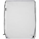 Evergreen GRS recycled non-woven drawstring bag 5L - Image 4