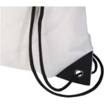 Evergreen GRS recycled non-woven drawstring bag 5L - Image 5