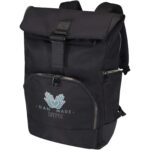Rhine 15” GRS recycled rolltop backpack 18L - Image 2