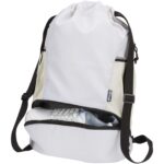 Nomad GRS recycled sports drawstring bag with bottom compartment 18L - Image 5