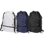 Nomad GRS recycled sports drawstring bag with bottom compartment 18L - Image 7
