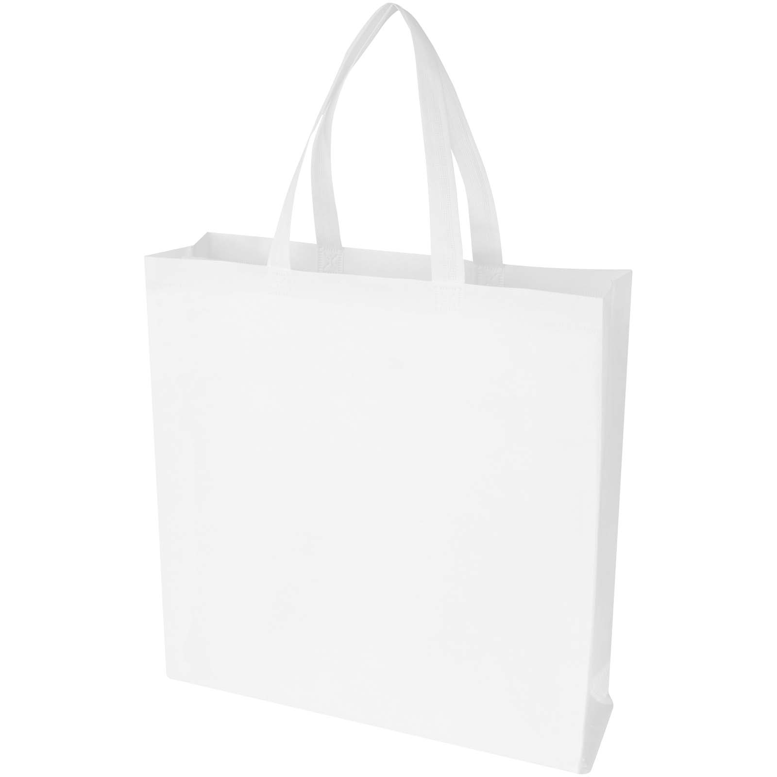 13010601 EcoSeal GRS recycled nonwoven gusset tote bag 12L - Image 1