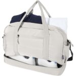 Puffer GRS recycled duffel bag with insulated bottom 30L - Image 6