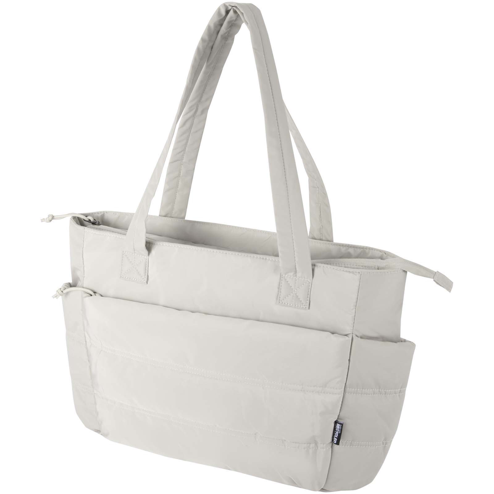 13011606 Puffer 15.6" GRS recycled laptop tote bag 18L - Image 1