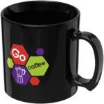 Standard 300 ml plastic mug - Image 2