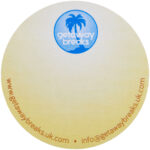 Sticky-Mate® circle-shaped recycled sticky notes - Image 5