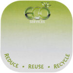 Sticky-Mate® square-shaped recycled sticky notes with rounded corners - Image 5
