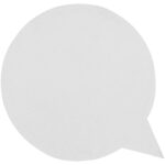 Sticky-Mate® speech bubble-shaped recycled sticky notes - Image 2