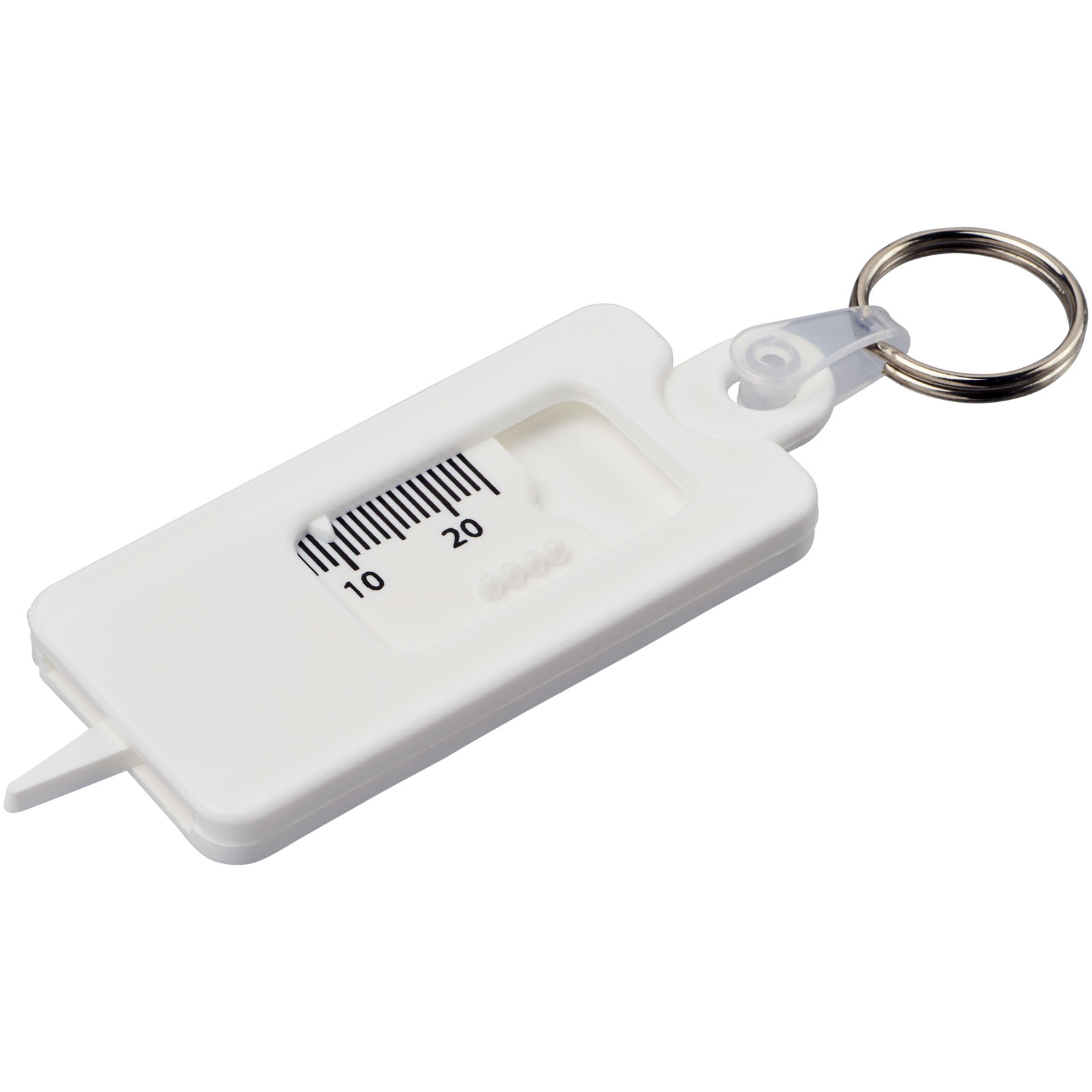 21019001 Kym recycled tyre tread check keychain - Image 1