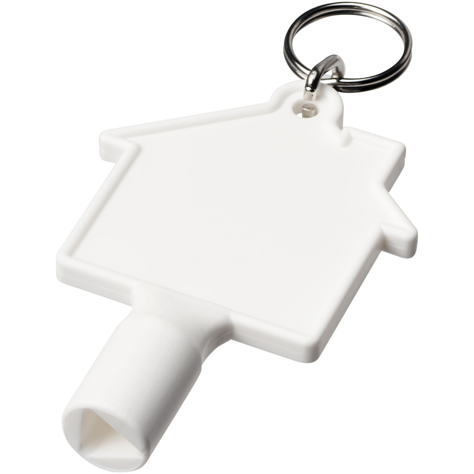 21019501 Maximilian house-shaped recycled utility key keychain - Image 1