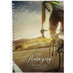 Desk-Mate® A5 hard cover undated diary - Image 2