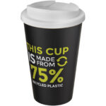 Americano® Eco 350 ml recycled tumbler with spill-proof lid - Image 2