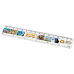 Refari 15 cm recycled plastic ruler - Image 2